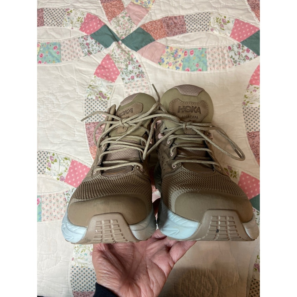 Hoka One One Anacapa 2 Mid GTX Hiking Boots Dune Pink Womens 11 1142831 Gore-Tex - Picture 11 of 11